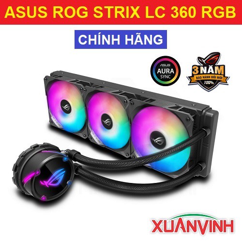 Tản Nhiệt CPU ASUS ROG STRIX LC 360 RGB BLACK EDITION New 100% Chính Hãng