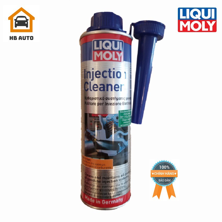 Phụ gia súc béc xăng cao cấp Liqui Moly Injection Cleaner 1803 (300ml) làm sạch hệ thống phun xăng và béc xăng