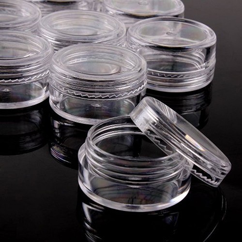 Set 50 Hộp Nhựa Đựng Mẫu Thử Mỹ Phẩm 5 Gram