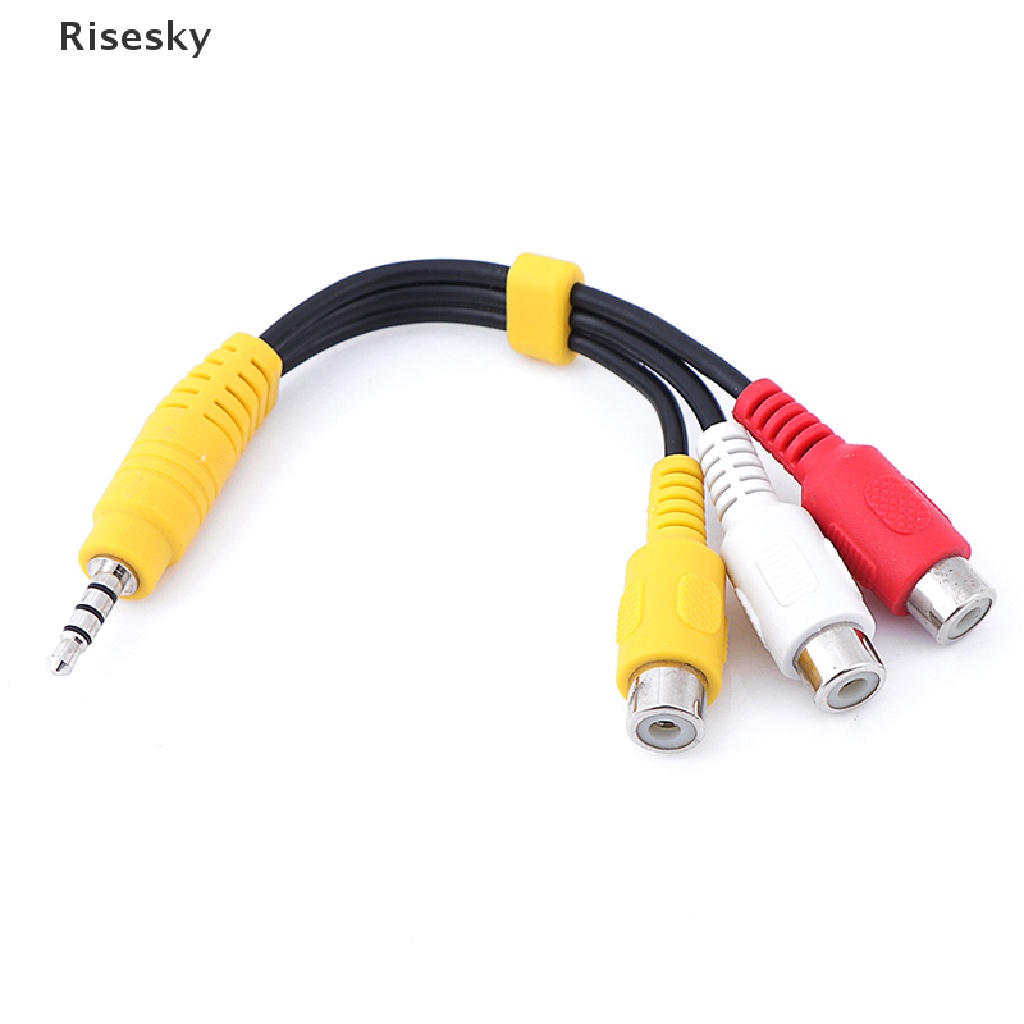 Cáp ChuyểN ĐổI Âm Thanh 3.5mm Sang 3 Mẫu RCA