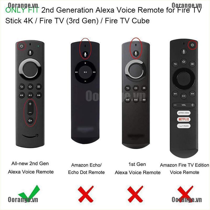 Vỏ Silicon Bảo Vệ Cho Remote TV 4K Fire TV Stick BH