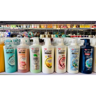 (Có bill) Dầu Gội Clear Thái Lan Hương Hoa Anh Đào Thơm Mát 480 ml