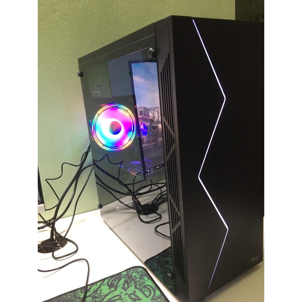 [Siêu đẹp] Quạt tản nhiệt coolmoon K2, Fan case led RGB nhieeuf màu cắm trực tiếp vào nguồn PC hoặc main