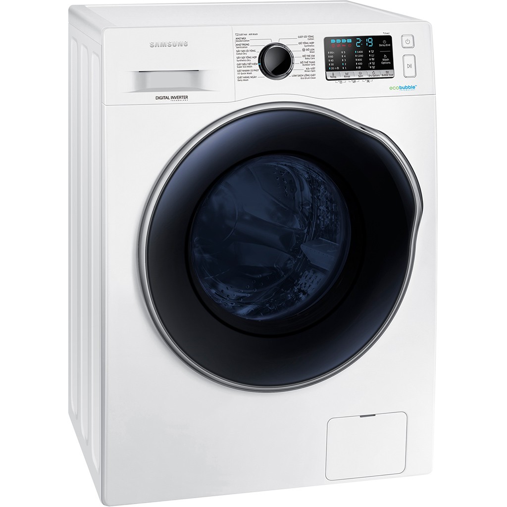[Mã ELMS5TR giảm 5% đơn 5TR] [MIỄN PHÍ LẮP ĐẶT - VẬN CHUYỂN] Máy giặt sấy Samsung Inverter 9.5kg WD95J5410AW/SV