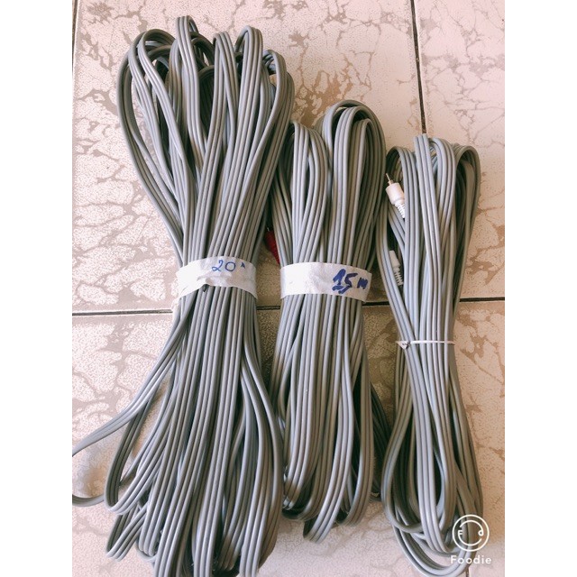 Dây AV / VIDEO 6 đầu màu xám loại tốt 5/10/15/20M
