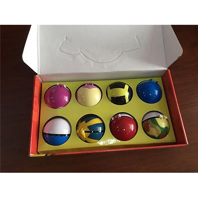 Bộ 8 Quả Bóng Pokemon Hoạt Hình Bằng Nhựa Đường Kính 7cm