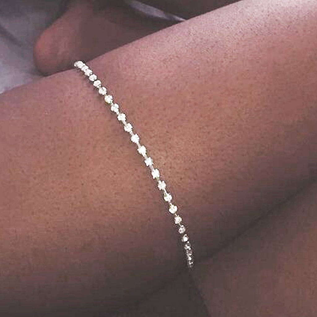 Vòng Đeo Đùi Đính Đá Thời Trang Cho Nữ