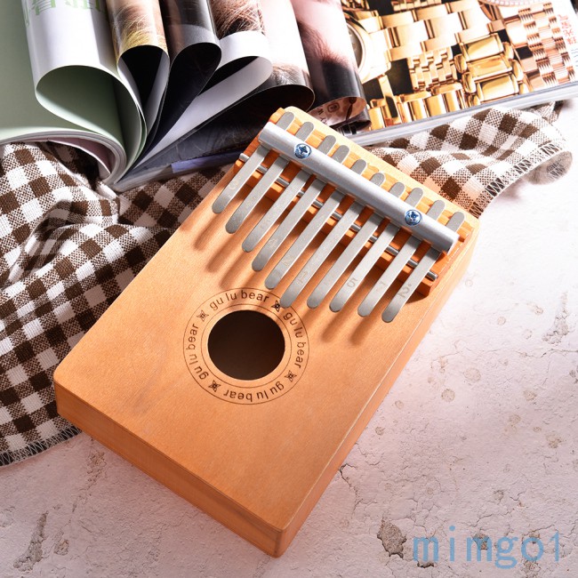 Mới Đàn Kalimba 10 Phím Bằng Gỗ