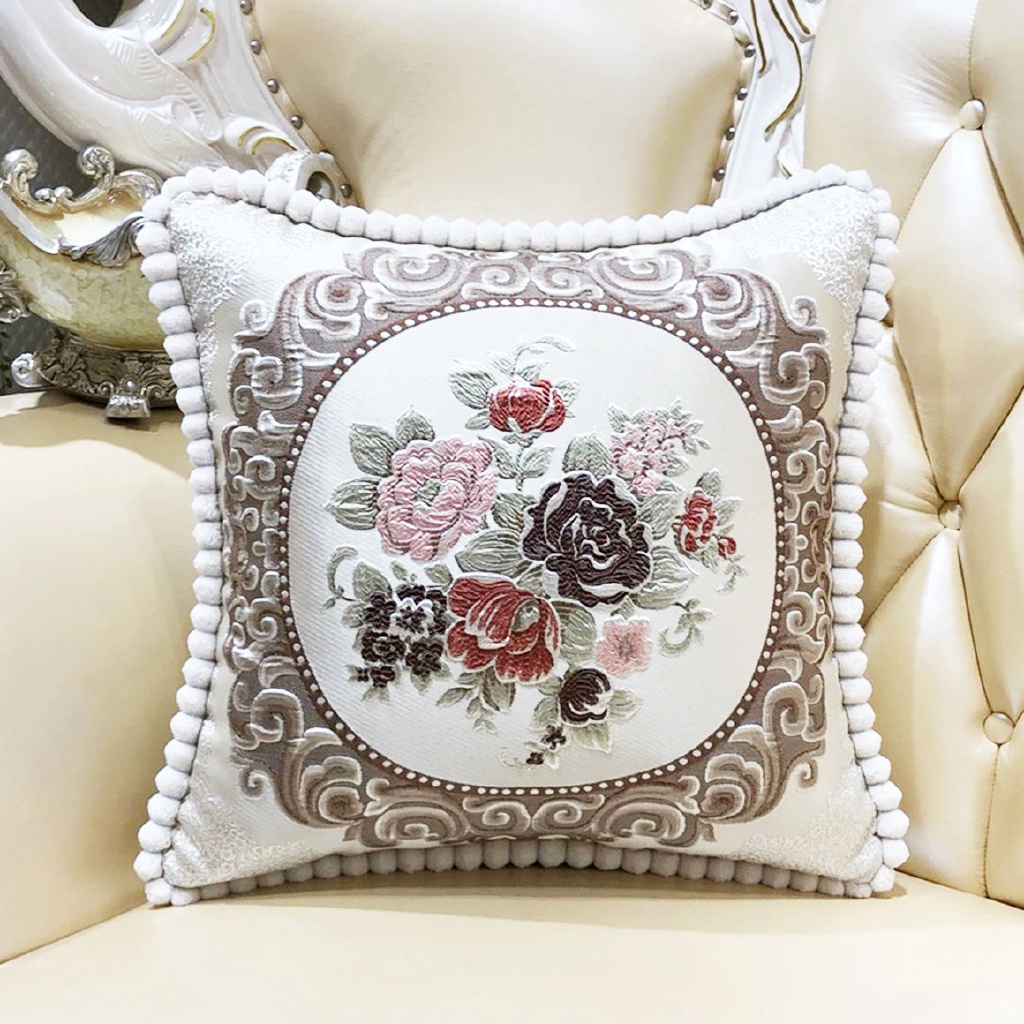 Vỏ Gối Tựa Lưng Thêu Họa Tiết Độc Đáo Trang Trí Nhà Cửa/ Xe Hơi | BigBuy360 - bigbuy360.vn