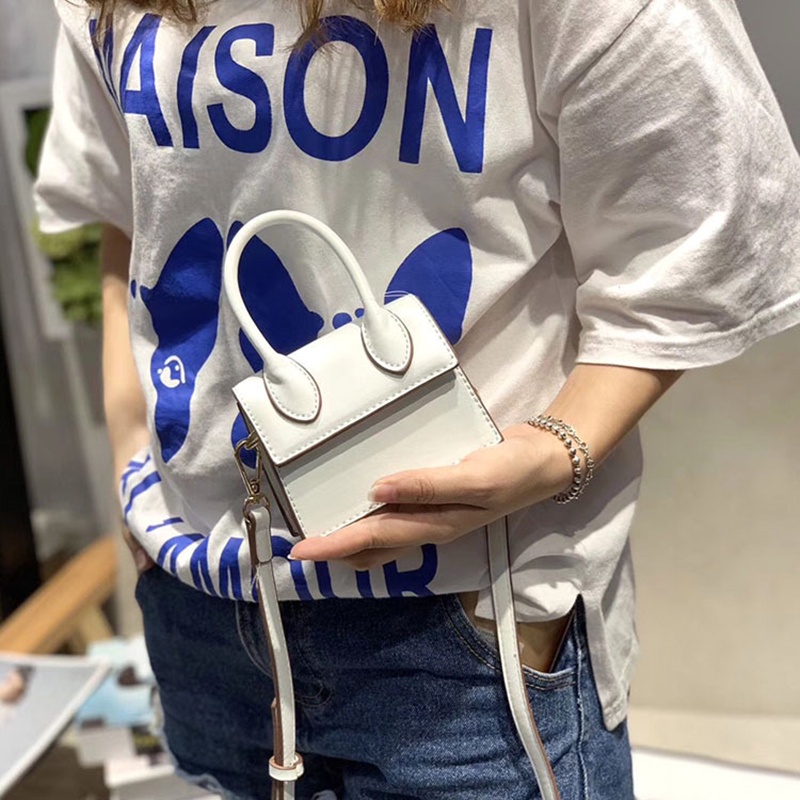 Túi xách tay đeo chéo IELGY mini phong cách Hàn Quốc thời trang dành cho nữ