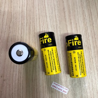 Pin sạc supfire 26650 3.7v cỡ to, pin lithium cao cấp