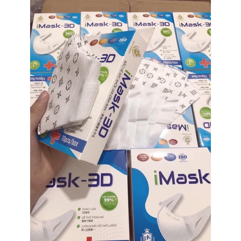 Hộ 50c khẩu trang 3D mask L.V
