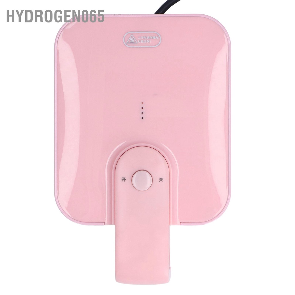 Máy nướng bánh mì sandwich mini màu hồng 650W làm quế cầm tay điện AU Cắm 220V cho Căn hộ Dorms Hydrogen065
