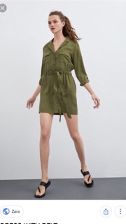 Đầm nữ kèm belt zara