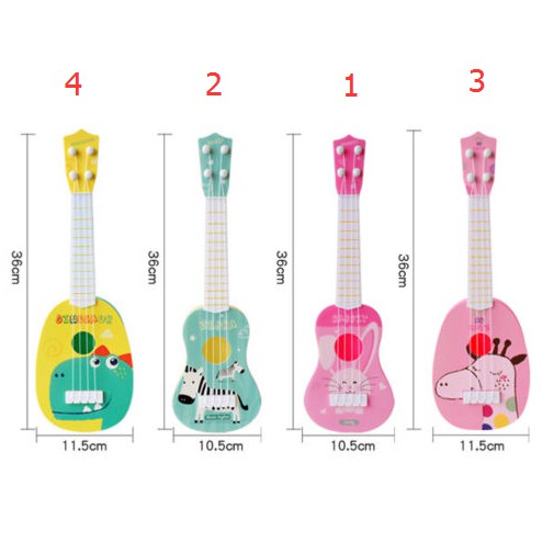 [Mã LIFE0503TOYS giảm 10% đơn 0Đ] Đàn Ukulele hình động vật dễ thương cho bé