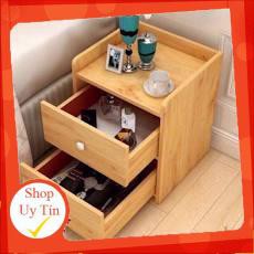 Tủ, Kệ Đầu Giường có ngăn Kéo Màu Gỗ Kích thước 40 x 26 x 32.5cm