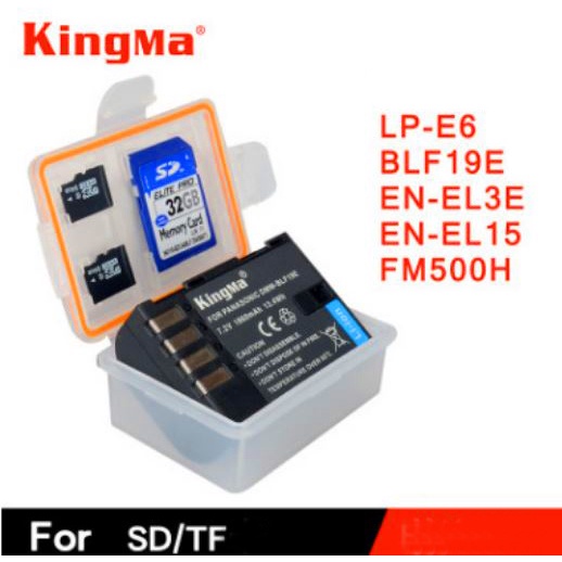 Hộp đựng pin máy ảnh - Hàng Kingma - Loại tốt