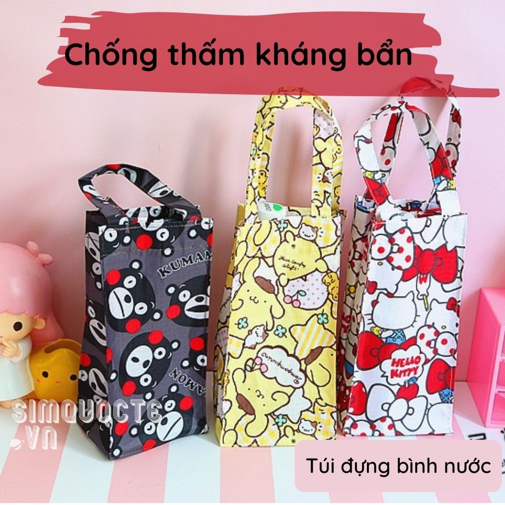 [Mã LIFEXANH03 giảm 10% đơn 500K] Túi đựng bình nước ly giữ nhiệt chống nước