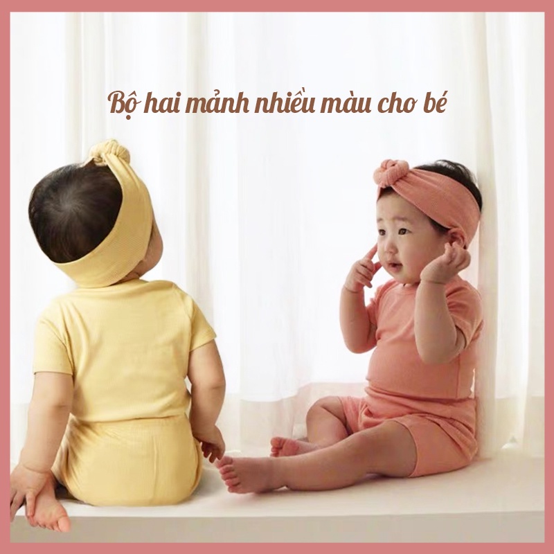 Set 1 Món Áo Tay Ngắn + Quần Short Cotton Phong Cách Chiến Binh Màu Sắc Đơn Giản Thời Trang Mùa Hè Cho Bé