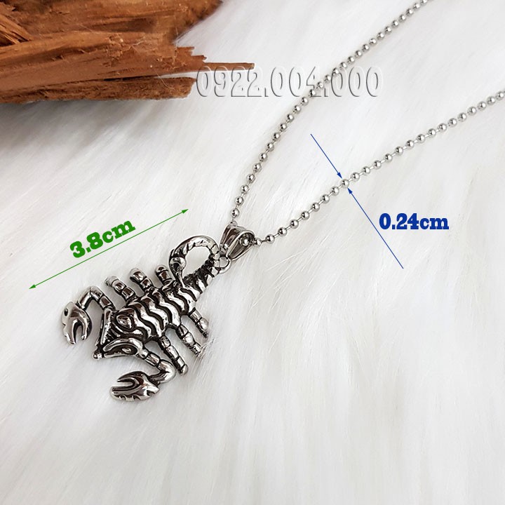 Dây chuyền nam, dây chuyền bò cạp MZ1582.