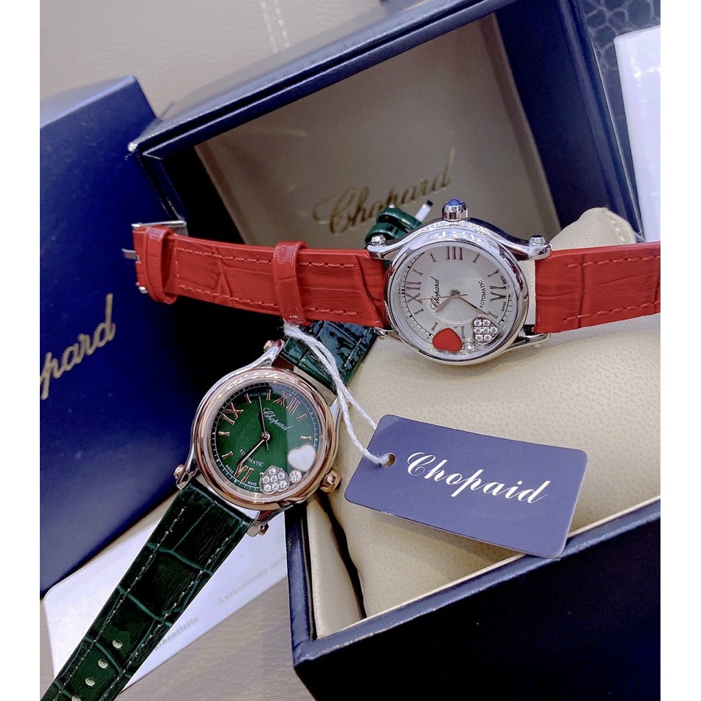 [FULL BOX] Đồng hồ nữ CHOPARD HAPPY SPORT RED - 30mm- Máy Japan core- bảo hành 24 tháng | BigBuy360 - bigbuy360.vn