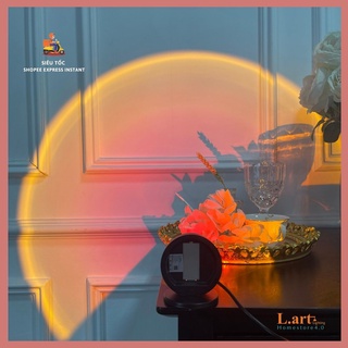 Đèn sunset Hoàng Hôn hot tiktok , đèn led trang trí chụp ảnh mini SL001