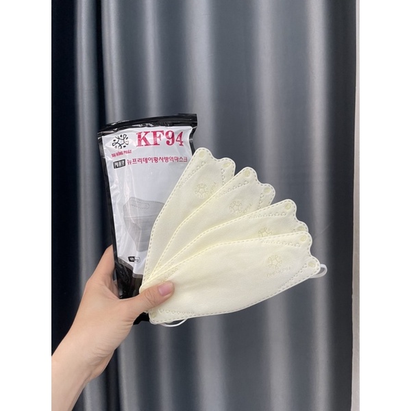 Set 50 Chiếc Khẩu trang 4D KF94 Chống Bụi Mịn Và Kháng Khuẩn Hàng Cao Cấp Hàn Quốc