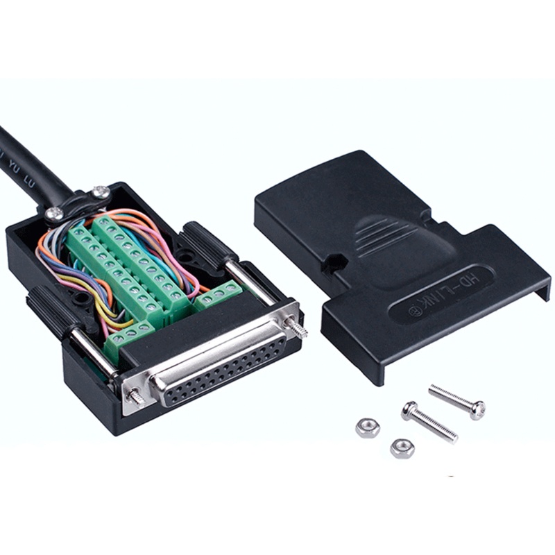 Đầu Nối Dây Điện D-SUB 25Pin DB25 Male / Female
