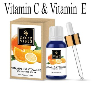 Serum dưỡng da, chống lão hóa vitamin C & vitamin E Good Vibes