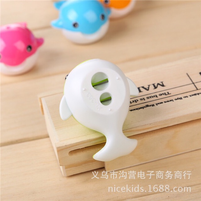 Gọt bút chình hình cá heo cute đáng yêu dụng cụ học tập cho bé HANUTO GBC01