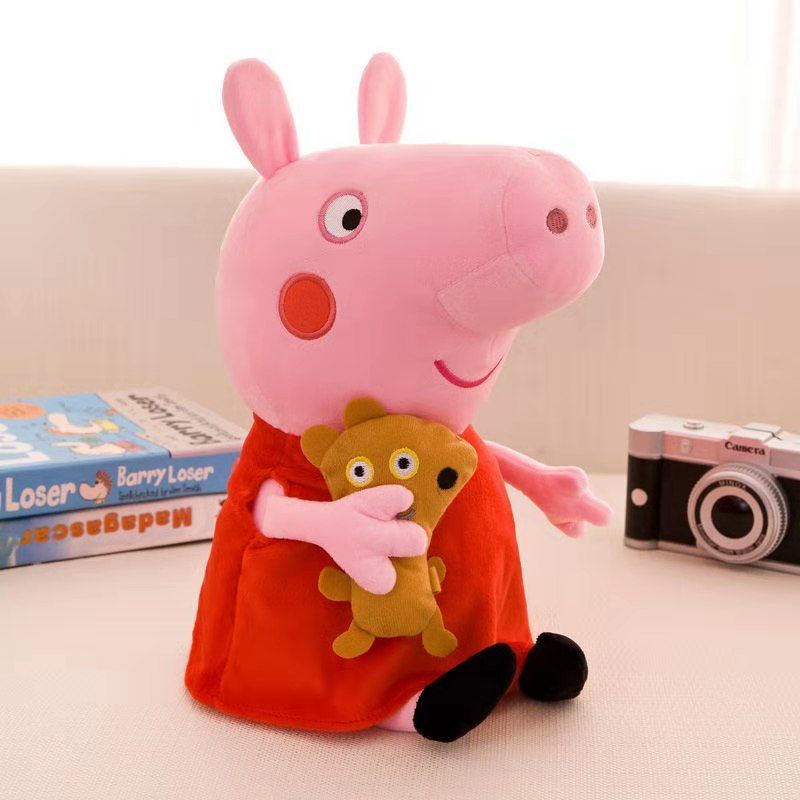 Thú Nhồi Bông Hình Gia Đình Heo Peppa Đáng Yêu