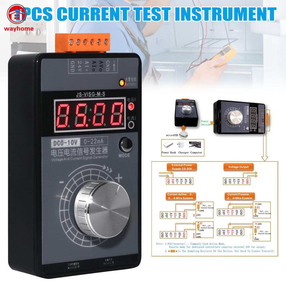 Bộ Giải Mã Điện Áp 0-10v 0-20ma