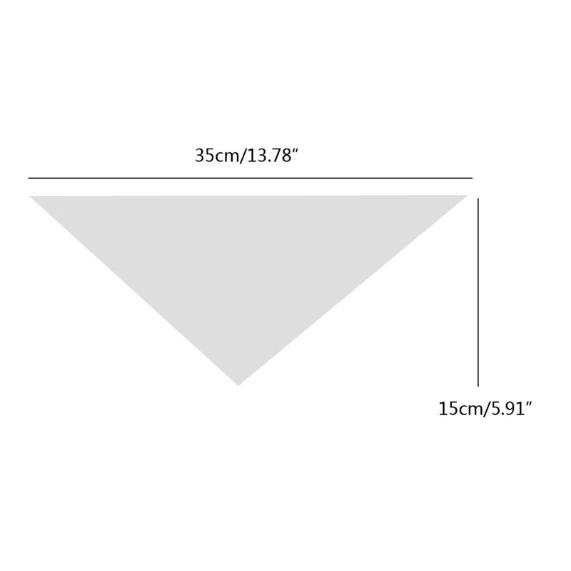 Yếm Ăn Hình Tam Giác Bằng Vải Cotton Cho Bé