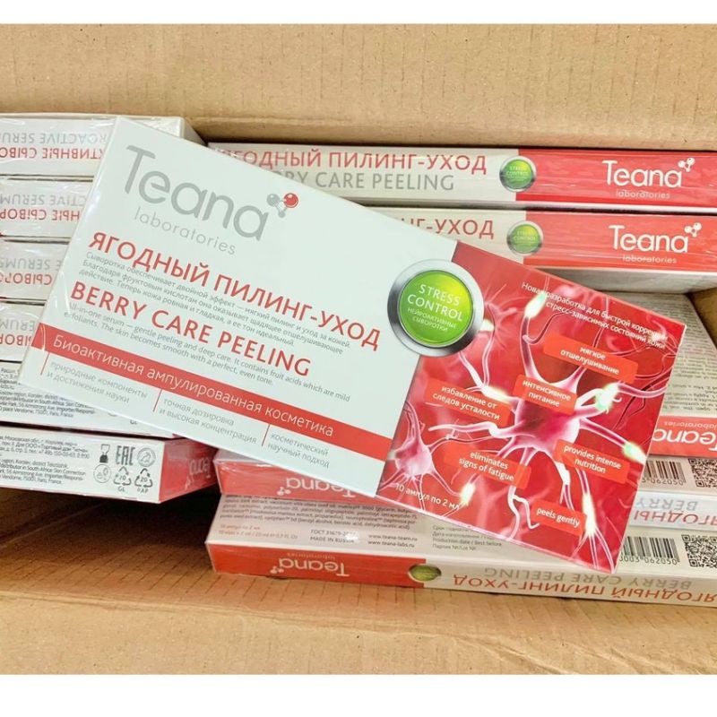 Serum Teana peel da hóa học Berry care pellingw2
