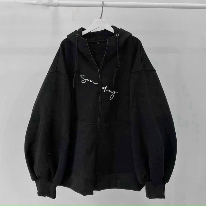 [ HÌNH THẬT ] Áo khoác dây kéo nỉ bông tay suông SOMEDAY Unisex | BigBuy360 - bigbuy360.vn