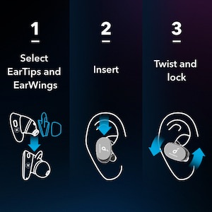 TAI NGHE BLUETOOTH SOUNDCORE (BY ANKER) LIBERTY 2 PRO - A3909