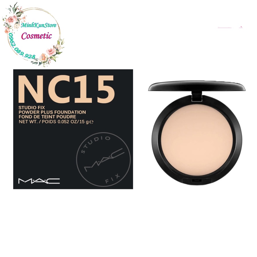 Phấn Phủ  Nén Mac  Studio Fix Powder Plus Foundation siêu mịn