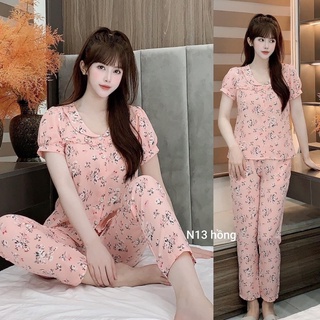 đồ bộ mặc nhà đẹp lụa hàn