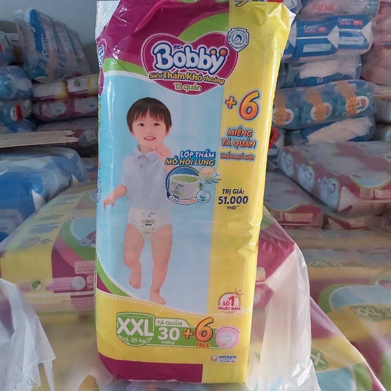 TÃ QUẦN BOBBY XXL30+6