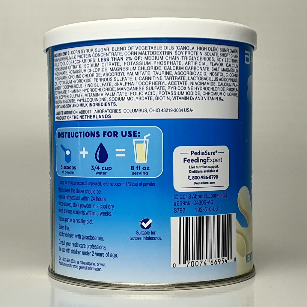 [Sữa Air Mỹ]An Toàn Cho Bé] Sữa bột Pediasure grow & gain nội địa Mỹ(400g) - TonyHangUSA