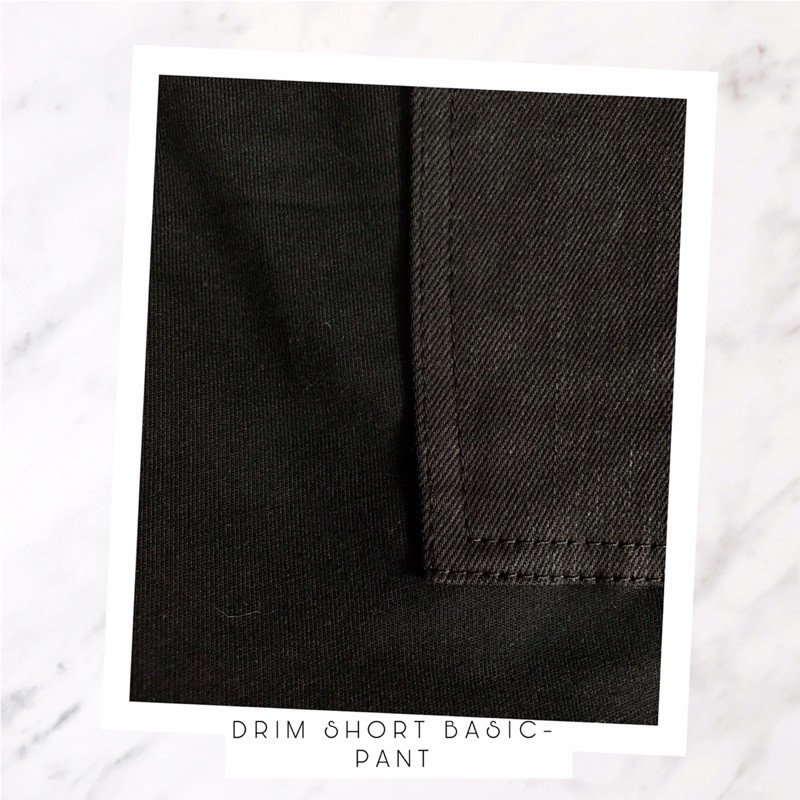 Quần short Unisex nam nữ Drim-Short basic(bảo hành đổi 1)(túi jean đen)(design and made by Drimwe) | BigBuy360 - bigbuy360.vn