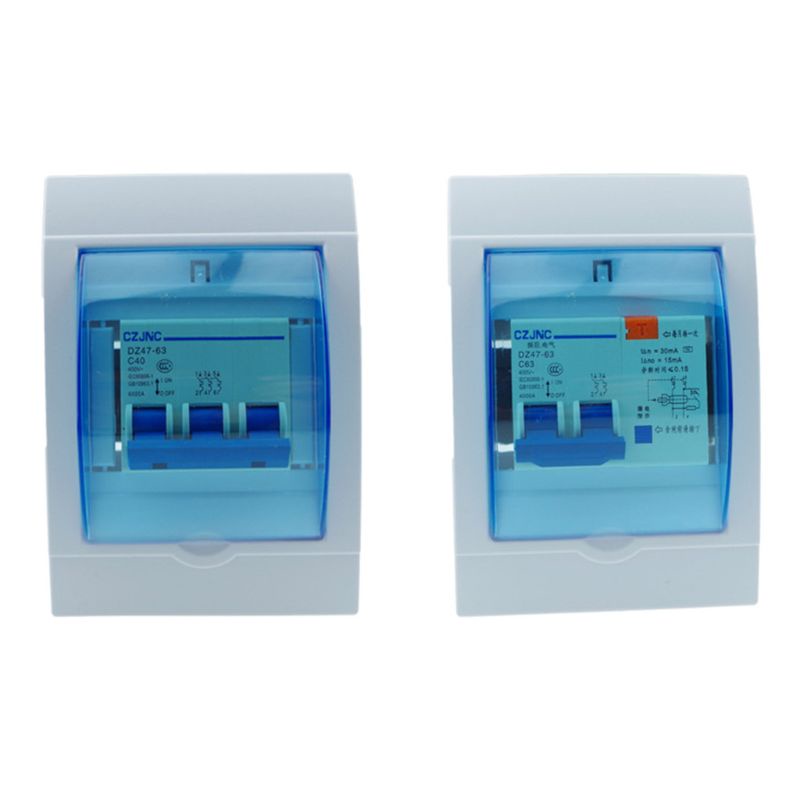 Hộp Phân Phối Phân Phối Bảo Vệ Mạch Điện 2-3 / 3-4 Chiều Bằng Nhựa Chống Thấm Nước Tiện Dụng Cho