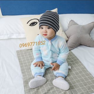 Áo liền quần ấm cho trẻ sơ sinh