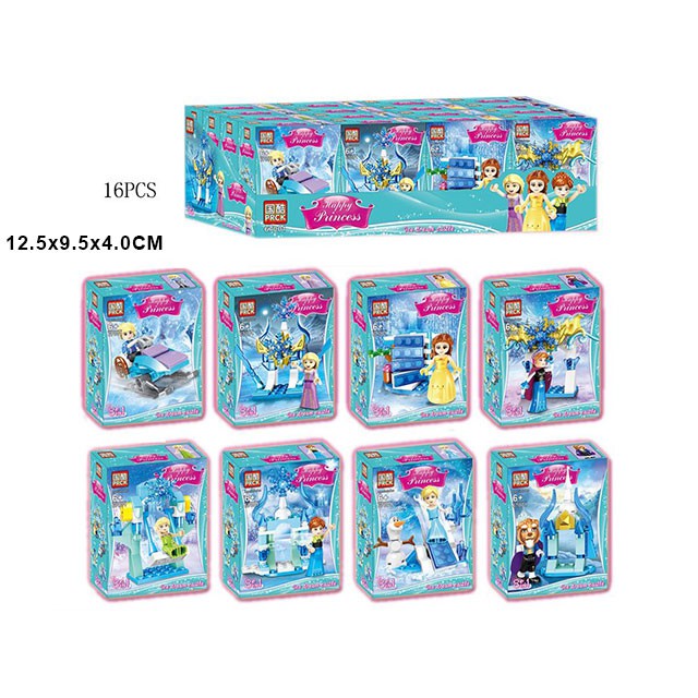 Lego - PRCK 67001 ( Xếp Hình Câu Chuyện Cổ Tích Combo 8 in 1 )