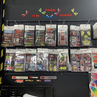Tem phản quang sticker độc đáo 16 mẫu
