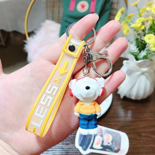 Móc Khóa Gấu Bông Dễ Thương