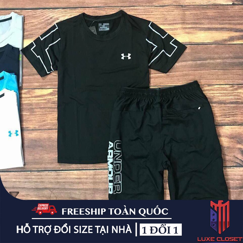 Set bộ đồ quần áo thể thao nam hàng xuất khẩu ( đồ tập gym, chạy bộ, chơi thể thao ) SDBSTD001