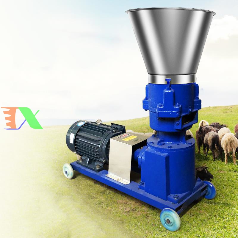 Máy ép cám viên cho Gia súc, Gia cầm, Cá, KL-160, Máy xay nghiền thức ăn đùn viên cám