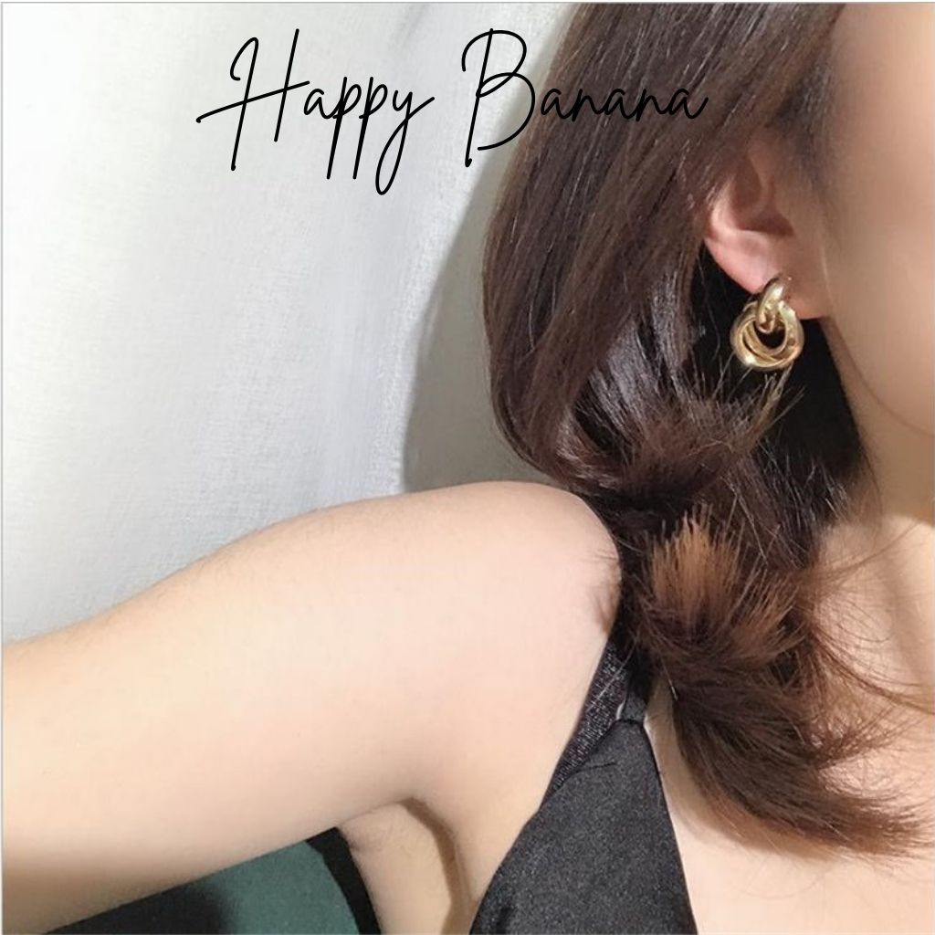 Bông Tai Nữ Nhiều Vòng Phong Cách Hàn Quốc - BT012