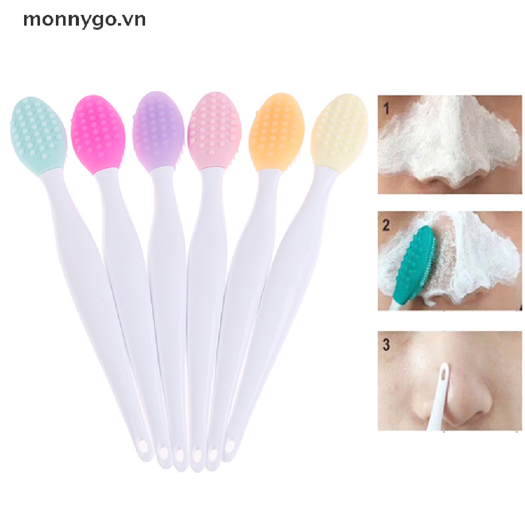 Cọ Silicone Loại Bỏ Mụn Đầu Đen Trên Mũi Tiện Dụng